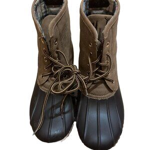 Women’s Marley Lilly Duck Boots Size 4 Brown Warm Waterproof